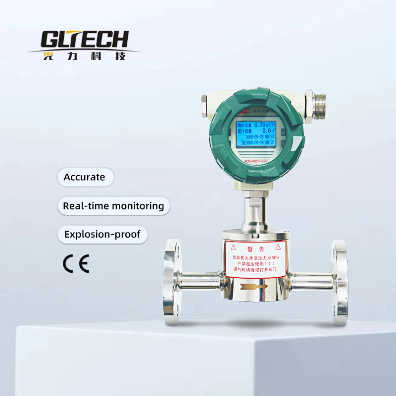 GLTECH h2 digital mass gas flow meter