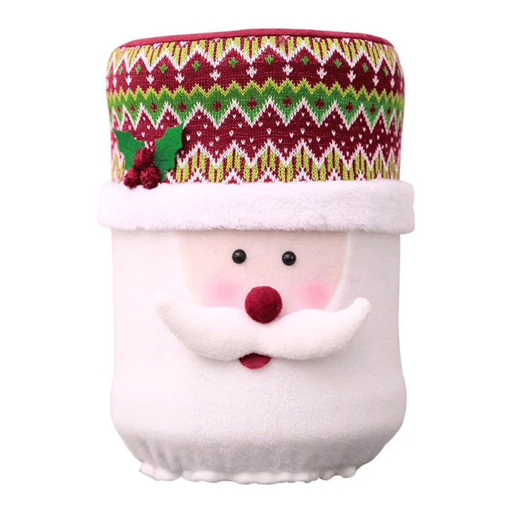 Christmas 5 Gallon Water Dispenser Bottle Cover Santa/Elk/Snowman Home Kitchen Decor