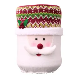 Christmas 5 Gallon Water Dispenser Bottle Cover Santa/Elk/Snowman Home Kitchen Decor