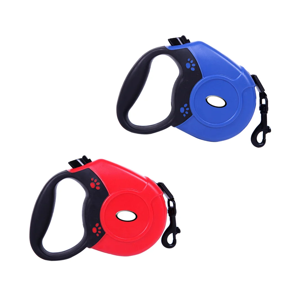 

5m Extendable Retractable Dog Leash Comfortable ABS Anti Slip Handle Easy Operation for Dog Walking and Training Up to 50kg