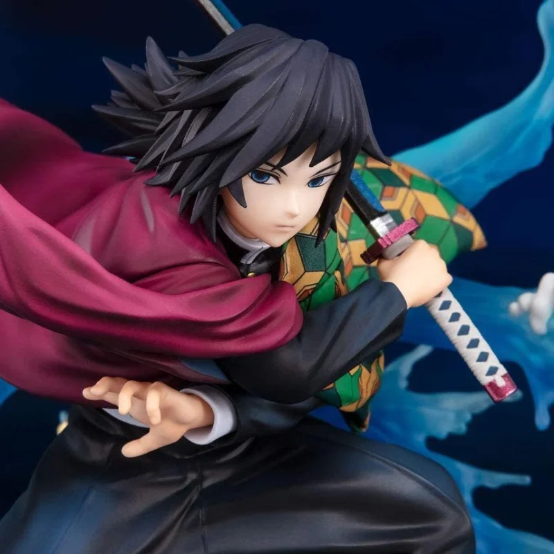 17 centimetri Tomioka Giyuu Demon Slayer Zero Anime Action Figure PVC Collezione Modello Giocattolo Kimetsu No Yaiba Desktop Ornamento Bambola Regalo