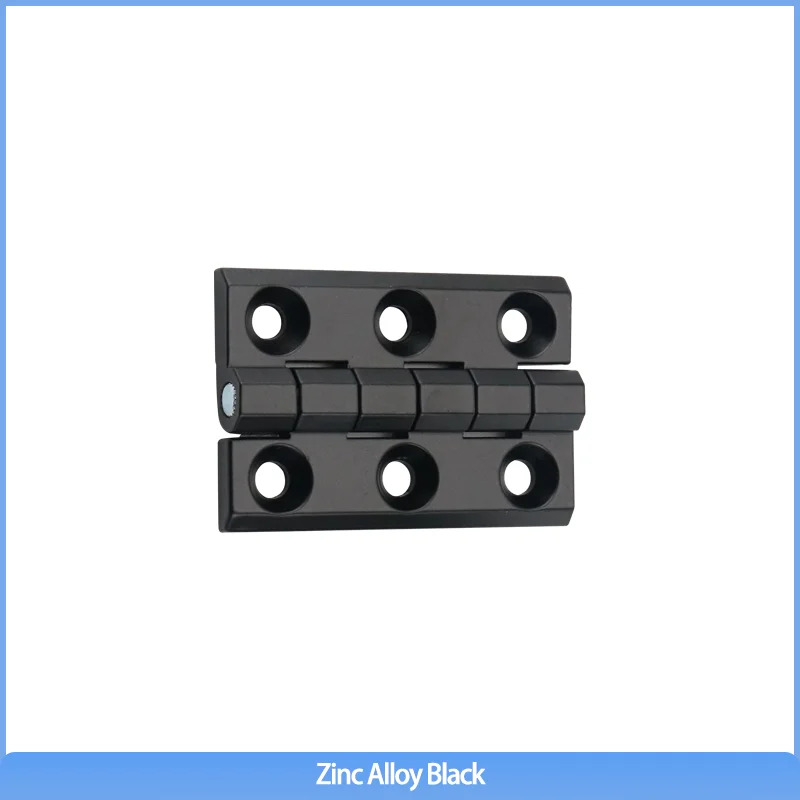 

Industrial Heavy-Duty Hinges Are Used For Mechanical Zinc Alloy Black Hinges In Distribution Cabinets