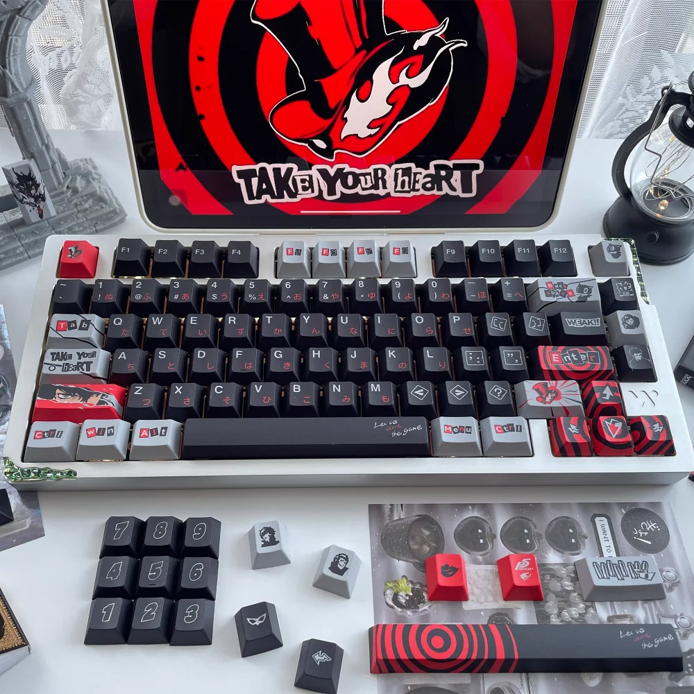 ペルソナ5 キーキャップセット PBT 142key ゲーミング