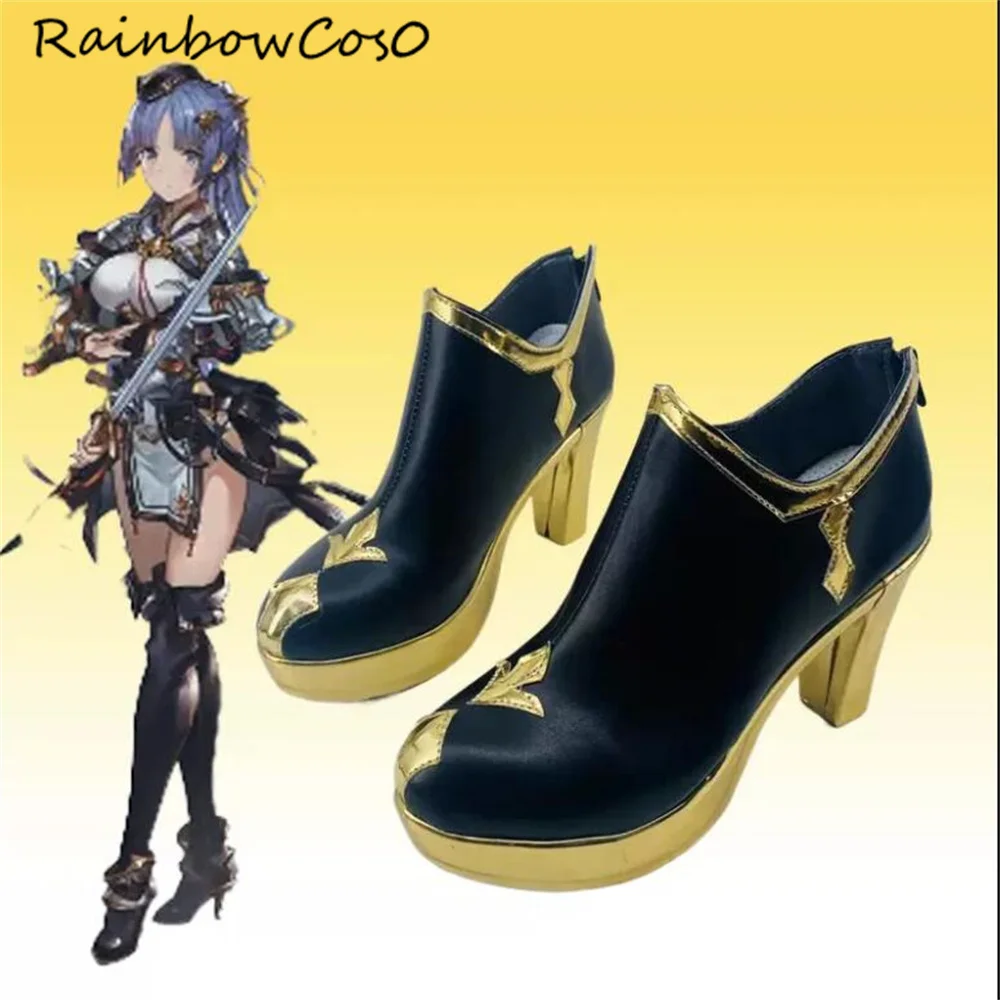 Fraux Granblue Fantasy Cosplay buty buty gra Anime Party Halloween boże narodzenie RainbowCos0 W3917