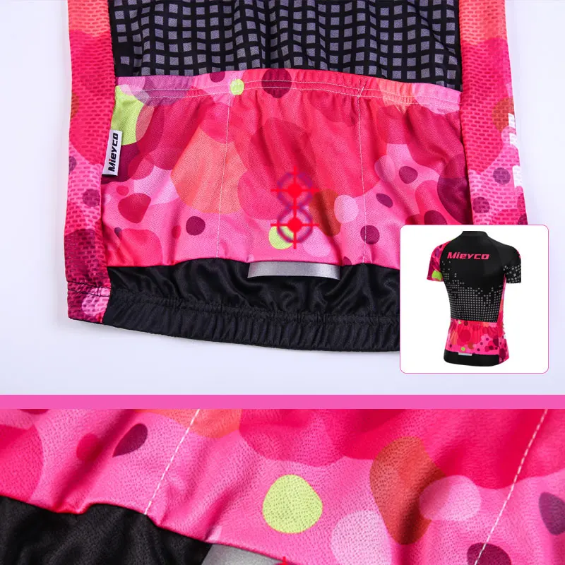 Pro  Cycling Jersey Set Summer Cycling Clothing MTB Bike Clothes Uniform Maillot Ropa Ciclismo Women Red Cycling Bicycle Suit