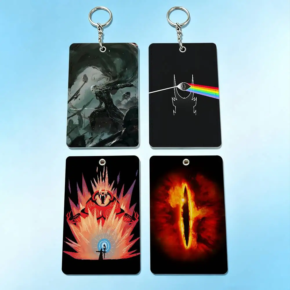

Cool L-Lords of the R-RingS Card Holder Keychain Badge Holder Card Pass Hang Rope Lariat Lanyard for Key Rings Accessories Gift