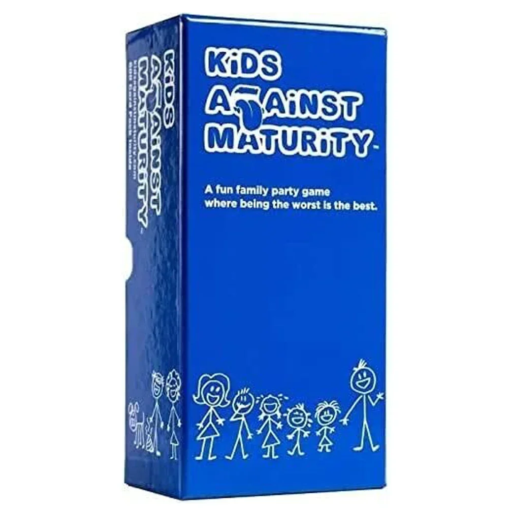 Bambini contro la maturità gioco di carte di famiglia divertente risposta alla domanda regalo-gioco di carte gioco da tavolo