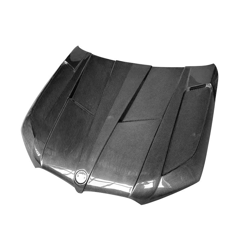 

LD Style Carbon Fiber Front Hood Engine Bonnet For BMW X5 G05 X6 G06 2020+ Replacement Carbon Fiber Engine Hood