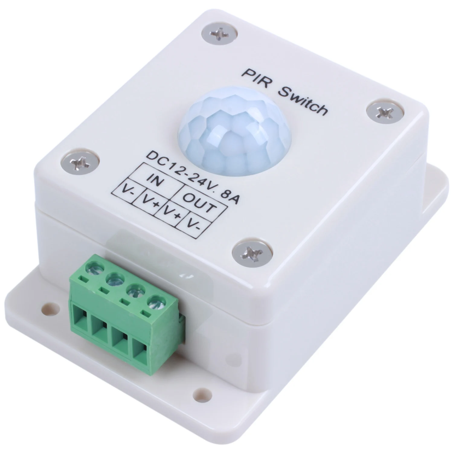 LED lighting Motion Activated Sensor Switch 12 Volt DC Passive Light Control