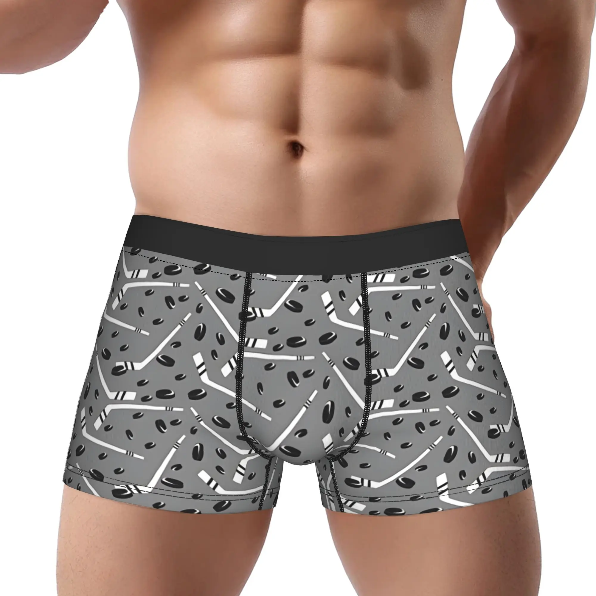 

Ice Hockey Ice Hockey Underpants Homme Panties Men's Underwear Comfortable Shorts Boxer Briefs