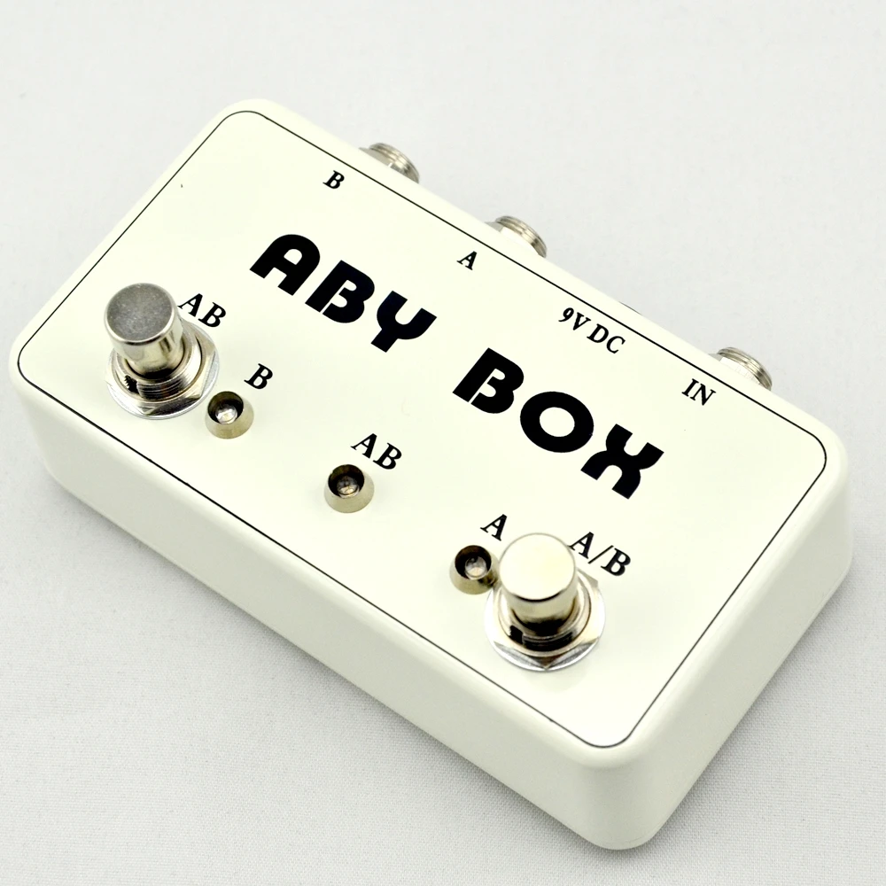 NEW  ABY SELECTOR COMBINER SWITCH AB BOX Guitar effect Pedal