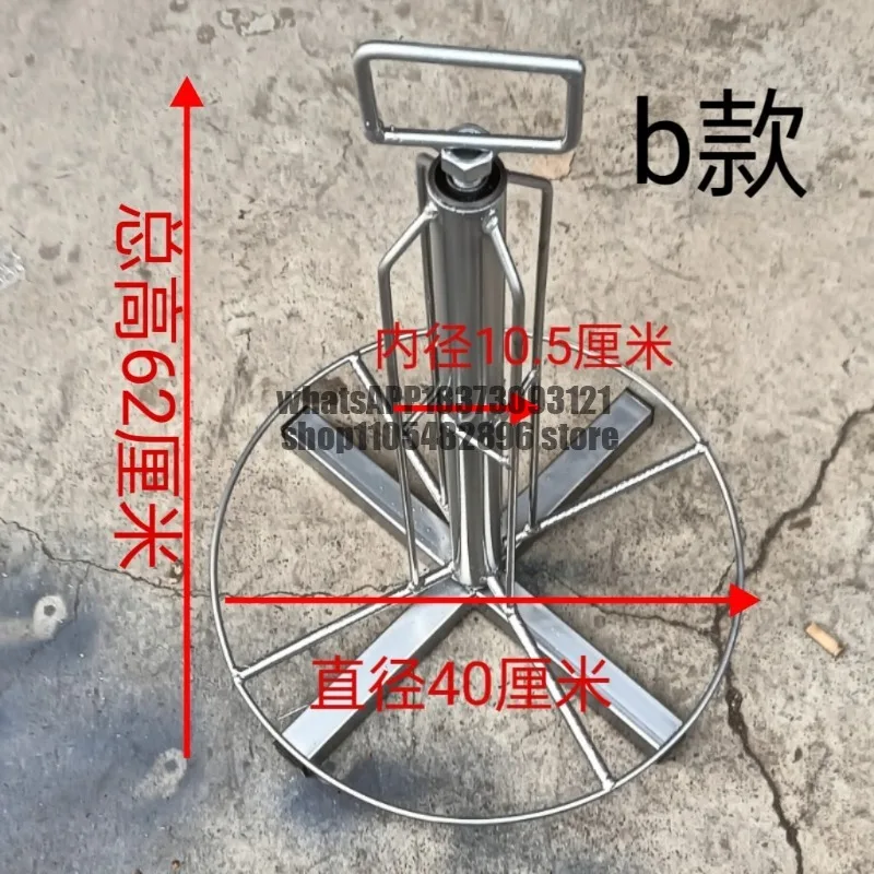 Electrician discharge device, put through the discharge artifact, simple bracket, put cable sub-tool