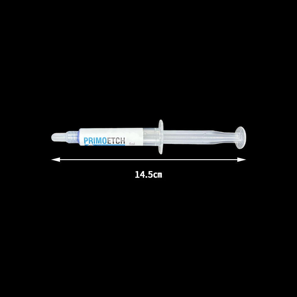 1 szt. 5 ml dentystyczny 37% żel do trawienia z kwasem fosforowym Etchant z 5 szt. Końcówka do nawadniania do ortodontycznego kleju do zębów