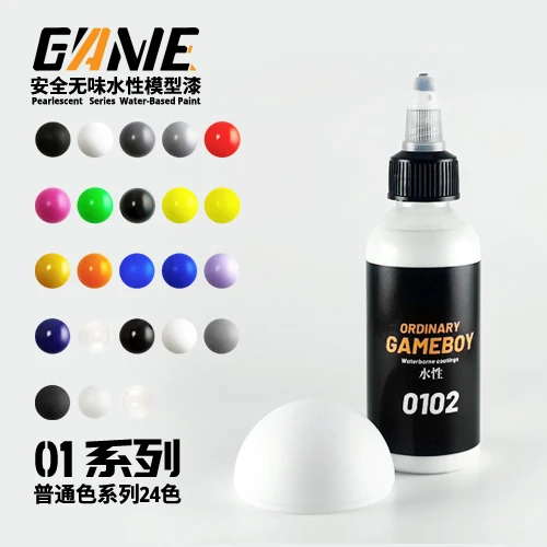Model Paint  Ordinary Color Series Water-BasedOf Pigments Spraying Airbrush Handmade Figure Military Model GK 80ml Preset