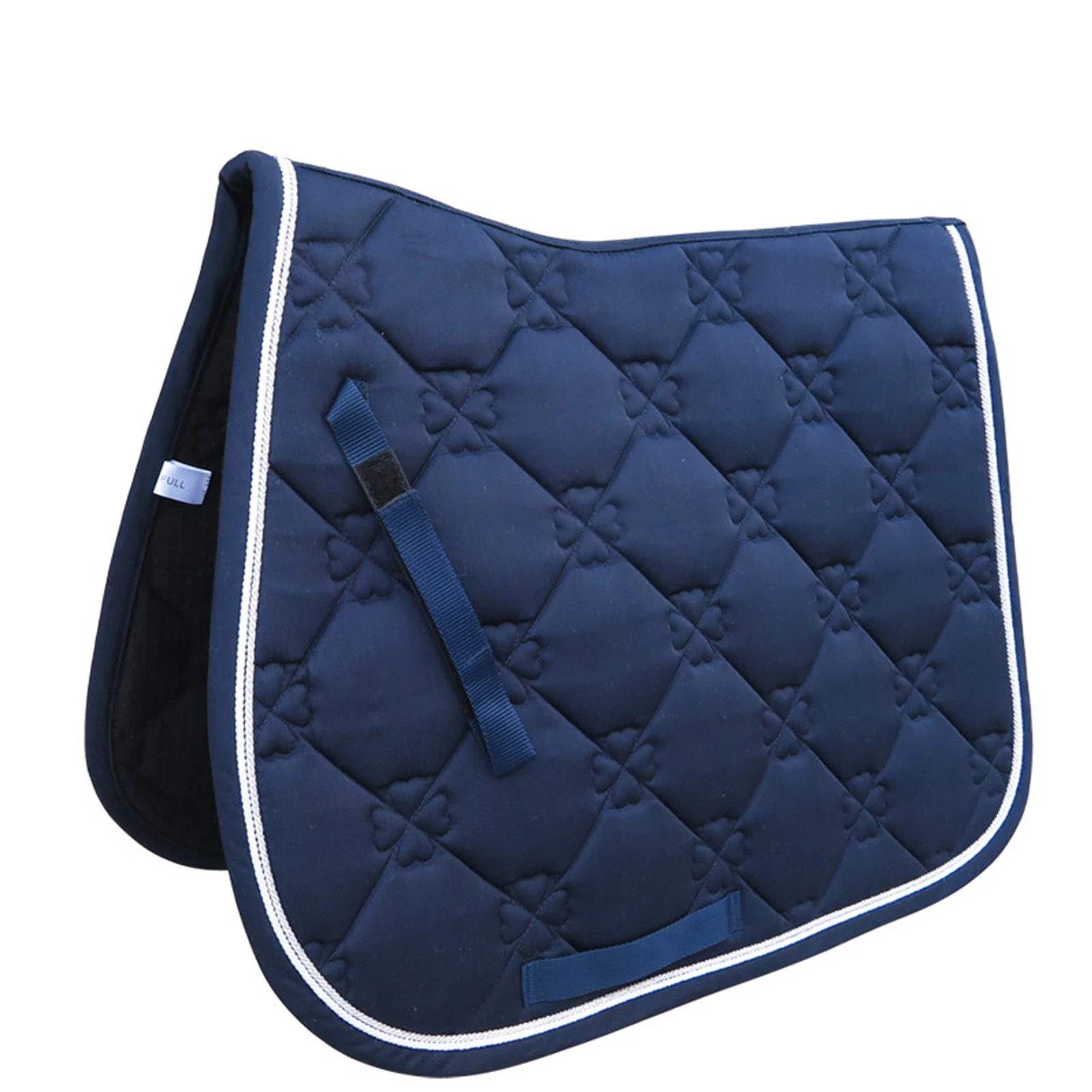 Breathable Saddle Pads Dressage Pad Jump Pad Sweat pad Thickened Cotton Elastic With Double Roller Rope for Equine Equipment