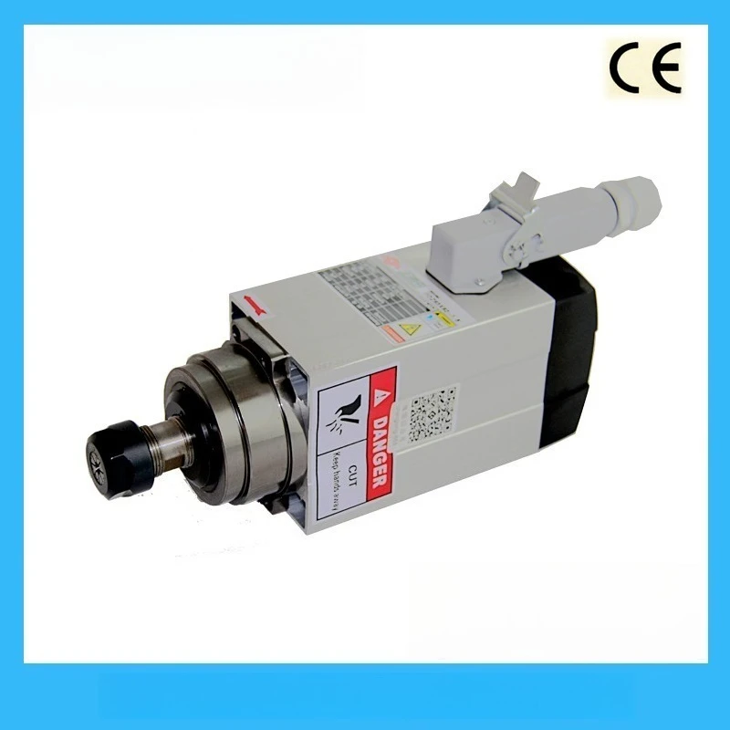 GDZ Series 1.5kw square air Cooling High Speed CNC Router Spindle Motor for Engraving