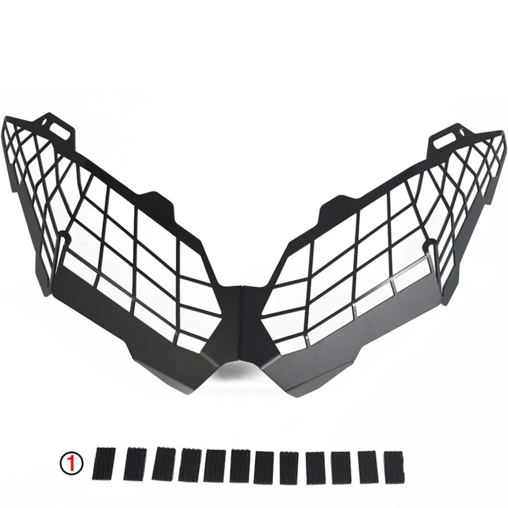 For Kawasaki VERSYS 1000 650 KLE1000 Ninja 300 R Motorcycle Accessories Headlight Guard Grille Cover Protection Modification