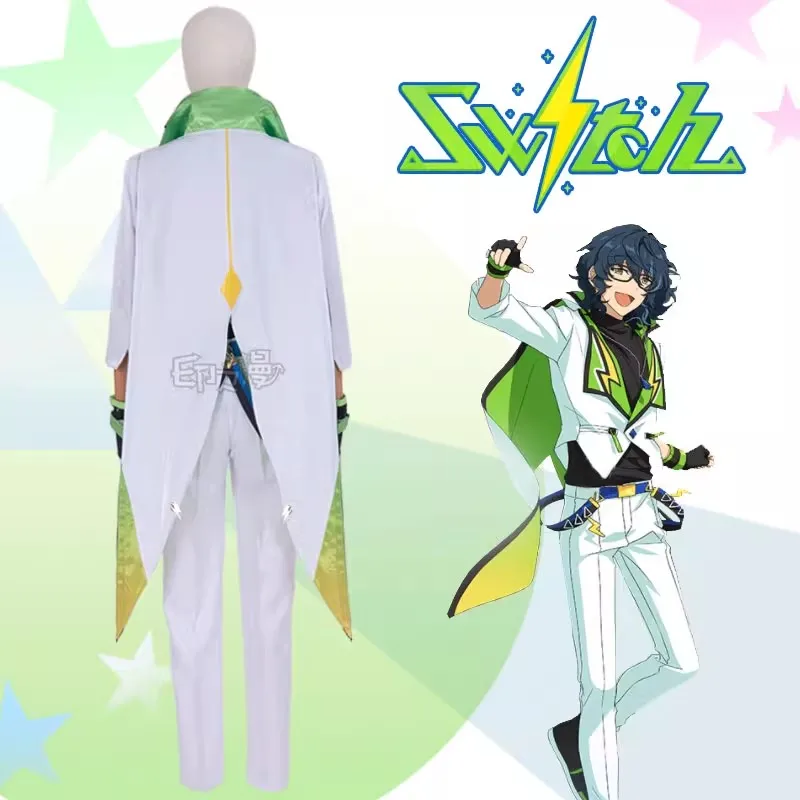 Ensemble Stars Switch Harukawa Sora Aoba Tsumugi Sakasaki Natsume Cosplay Costume Halloween Carnival Uniforms Shoes Wig Full Set