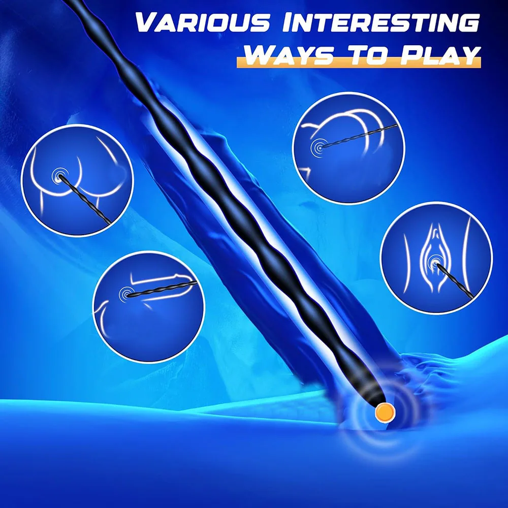 Urethra Sound Penis Plug Toy - 8 PCS Silicone Dilators Catheters & Sounds Set Urethral Plug Male Sex Toys, Sounding Rods Urethra - Image 4