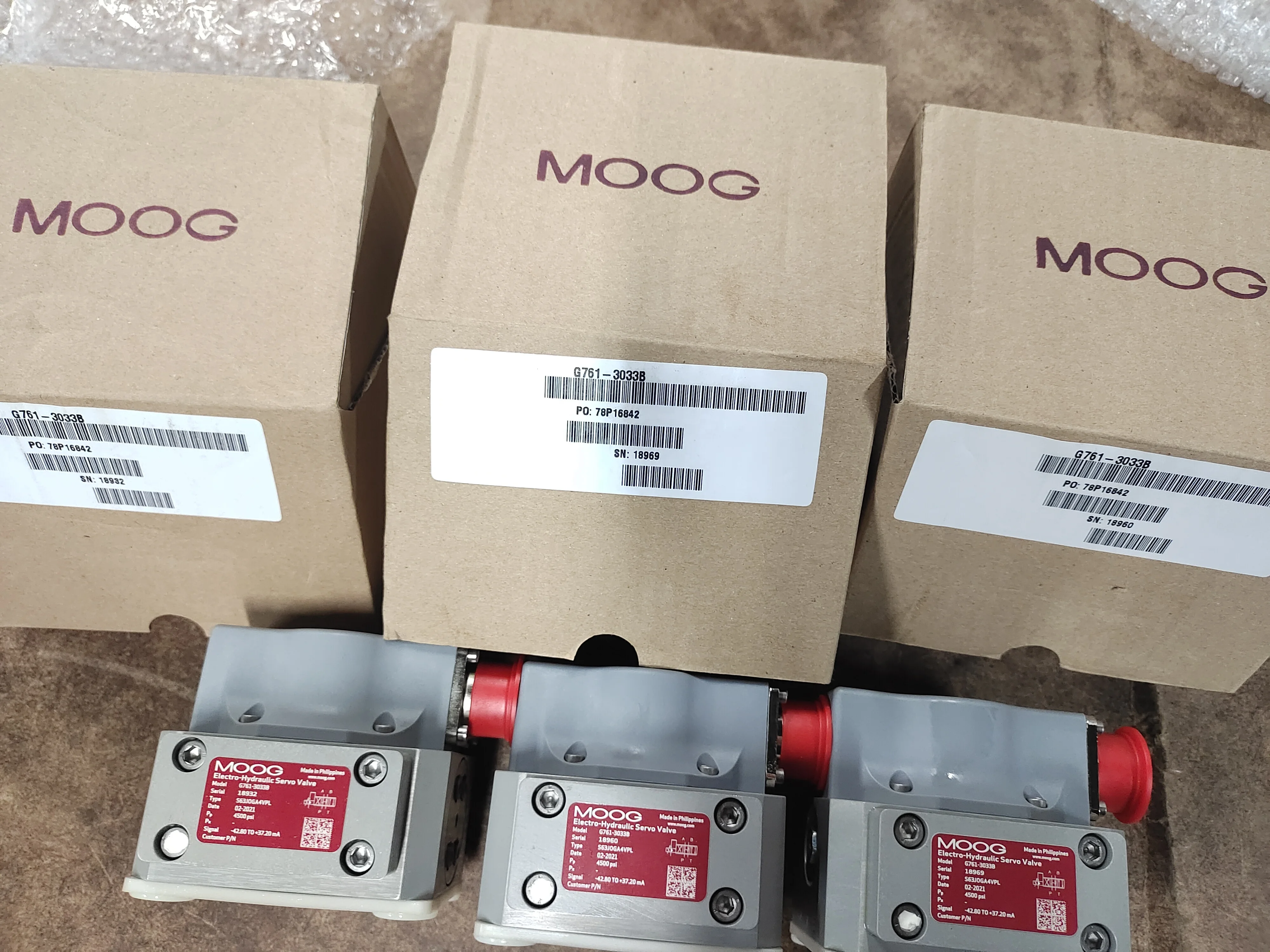 MOOG Servoventil G761-3003B