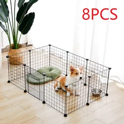 DIY Pet Cat Cage Large Indoor Large Indoor House Outdoor Large Cat House Villa Multi Door & Window Folding Detachable Large Hous