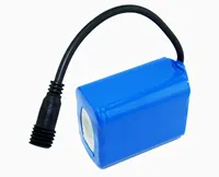 FMA 7.4V 7.8-10.5Ah Protected Li-ion Battery for Speaker Megaphone Amplifier MagicShine LED Bike Light Luminous Voice Toys