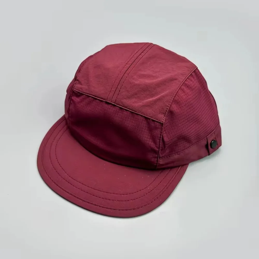 Cappelli da baseball casual a tesa corta Cappello da campeggio traspirante ad asciugatura rapida Cappello da sole con protezione solare regolabile