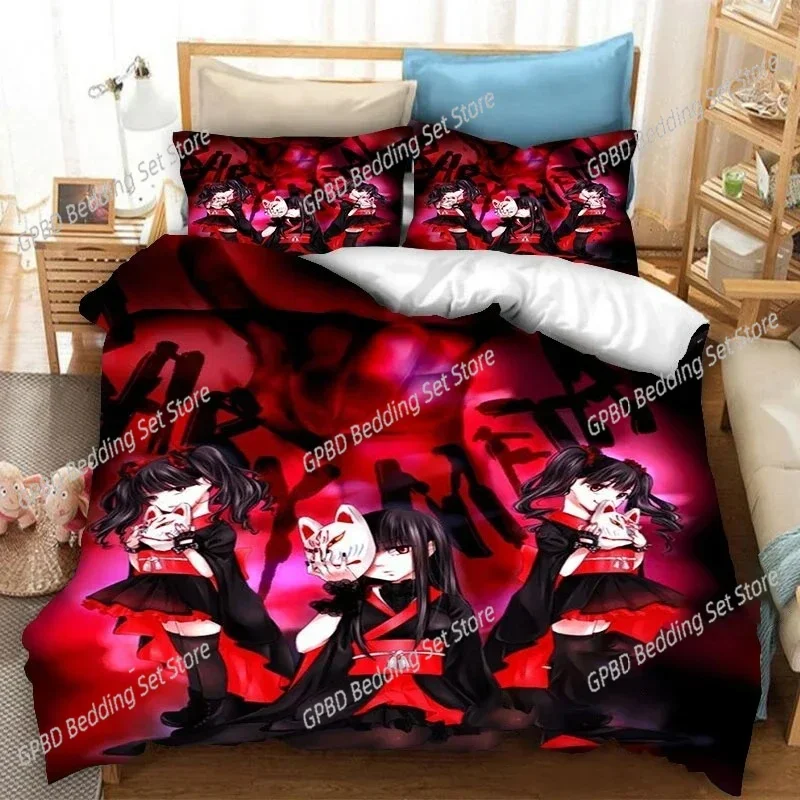 

BABYMETAL Rock Band 3D NEW Duvet Cover Pillowcase Bedding Set Adult Boy Girl Bedroom Decoration Children Single Double Large