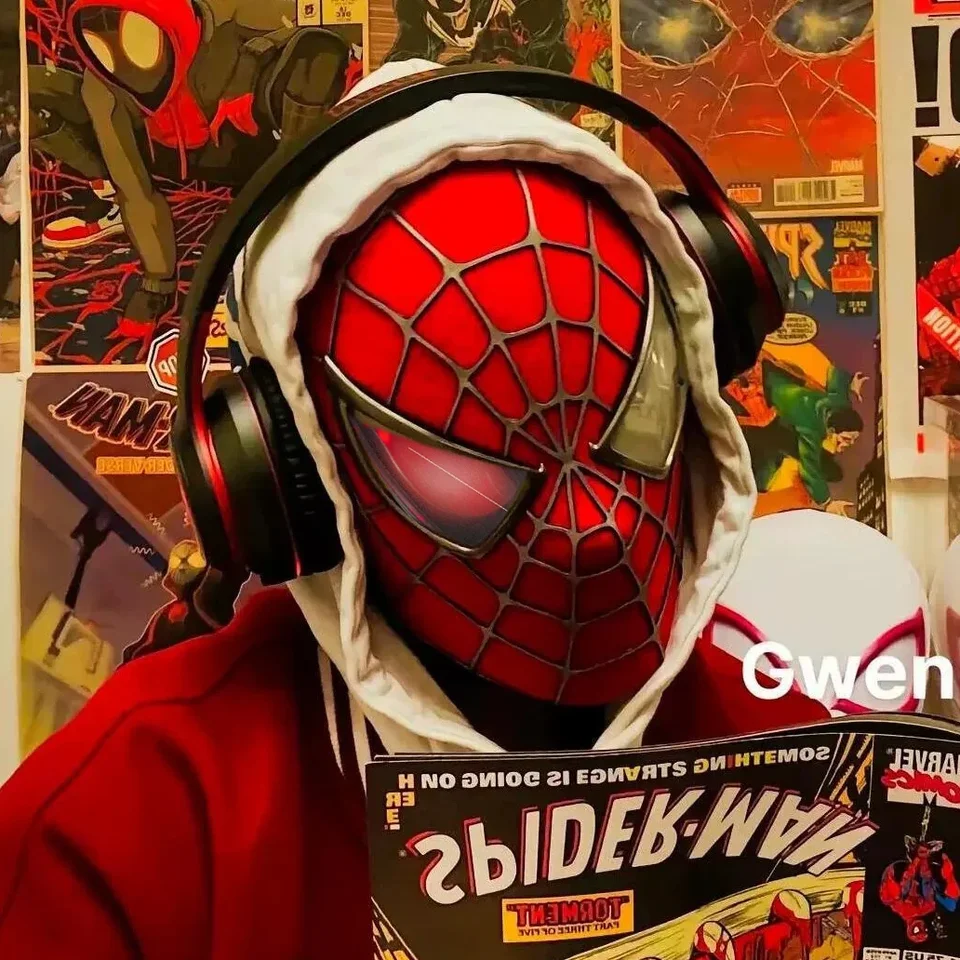 マーベル電子トビー・マグワイア・スパイダーマスク リング