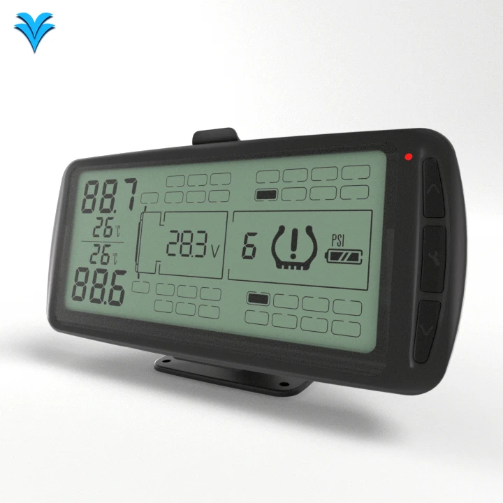 

Road Trains Truck Tpms Universal Prime Mover Trailer Tpms Tire Pressure Monitoring System for Truck With Internal Sensor