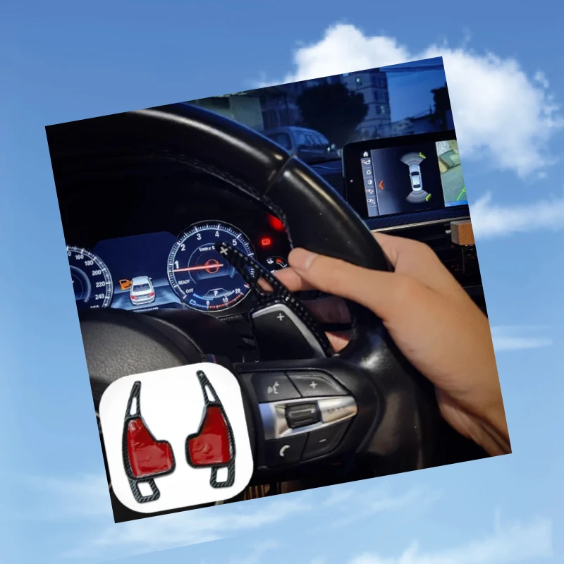 Car Steering Wheel Shift Paddles Gear Extender ABS plastics For BMW 3 4 5 6 7 series X3 X4 X5 X6 F30 F32 F10 F06 F25 F26 F15 F16