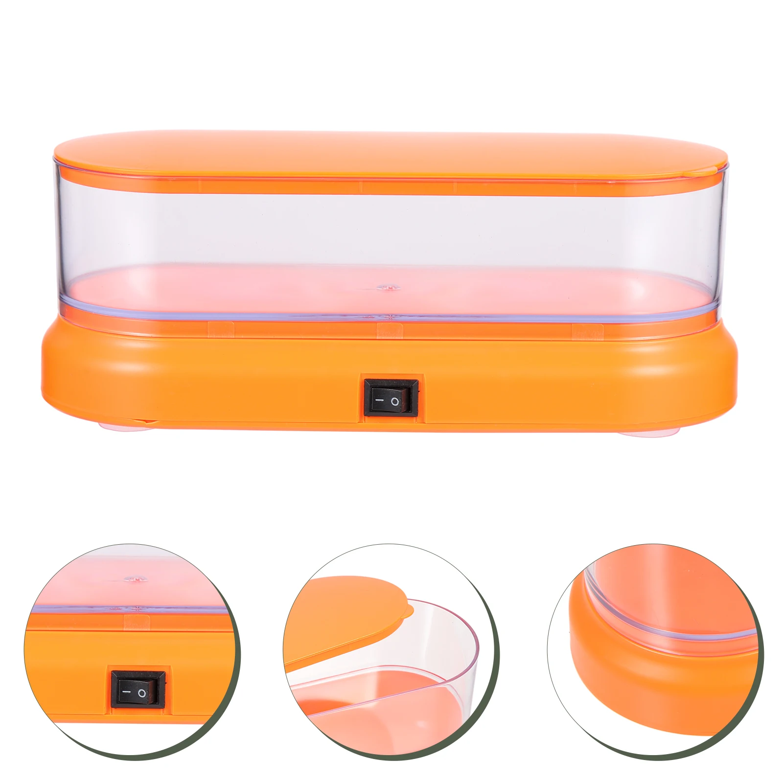 

Glasses Cleaner Jewelry Ultrasonic Cleaning for Mini Eyeglass Machine Daily Use Abs Jewellery