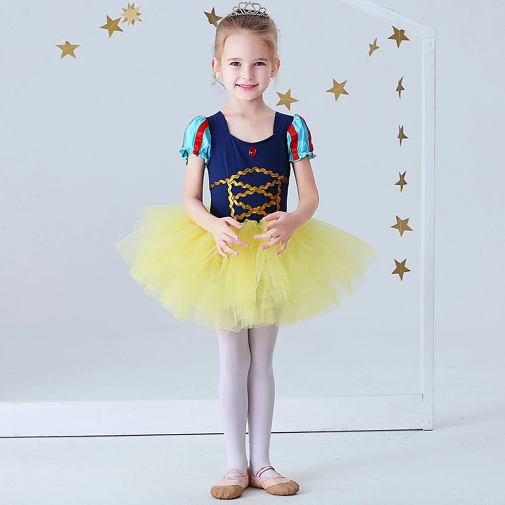 

Girl Tutu ballet dance costume performance dance cute design fluffy princess skirt children's costume Halloween party costume