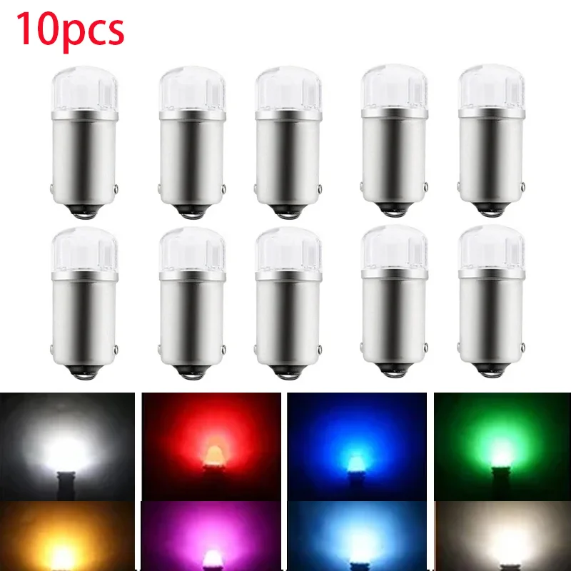 

10PCS T11 T4W BA9S 44 47 55 Led Bulb Flashlight Pinball Machine Game Car Light 6V 6.3V 12V AC DC 2SMD Auto Dome Map Side Light