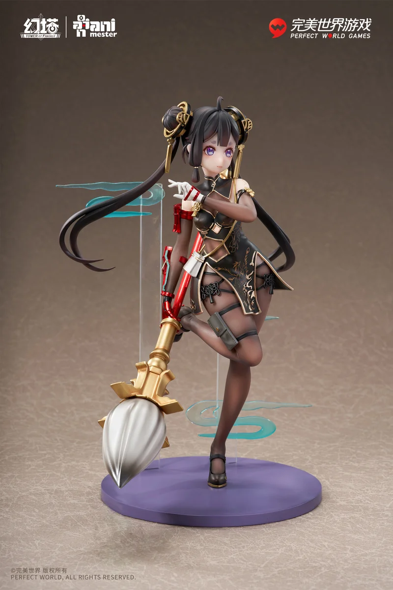 AniMester-torre de fantasía Original Liuhuo Mochi, limpieza 1/7, figuras de animación, juguetes de colección, modelo de juguete