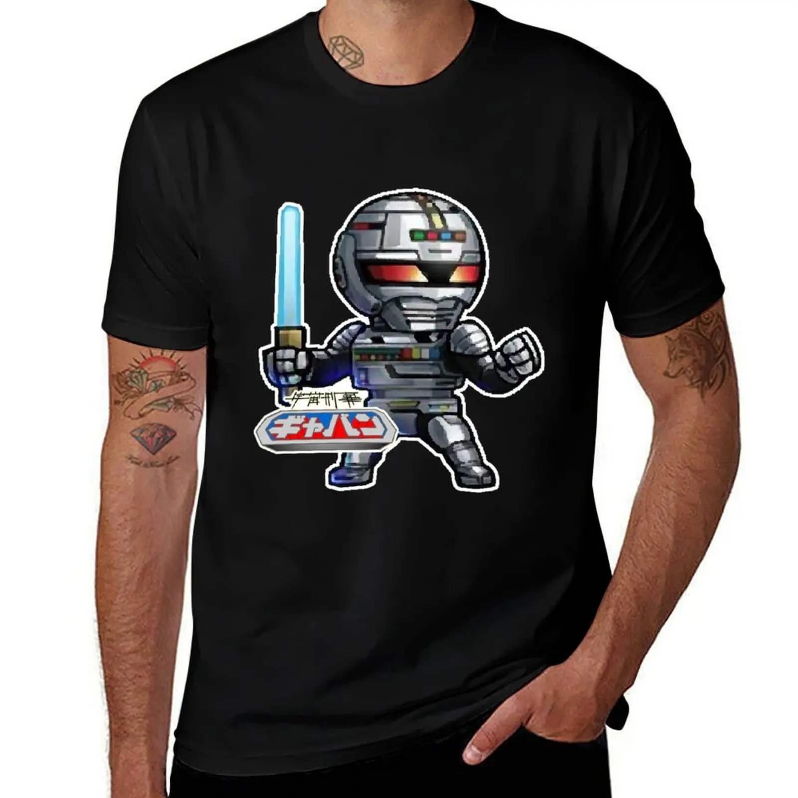 

Space Sheriff Gavan CHIBI T-Shirt t shirt for man 100 percent cotton t shirt men 100% cotton luxury brand man tshirt T-Shirt