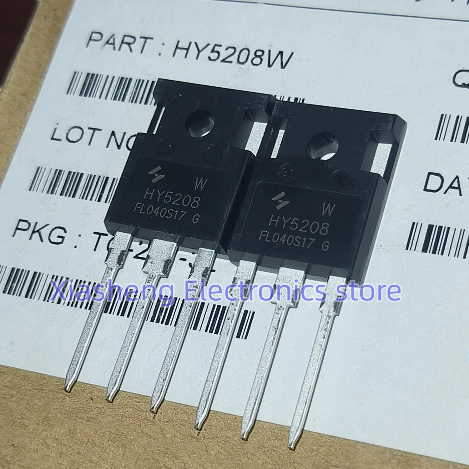 ترانزستور ذو تأثير ميداني على القناة ، HY5208W ، HY5208 ، إلى-، 320A ، 80V ، 5 mi ، نوعية جيدة ، جديدة