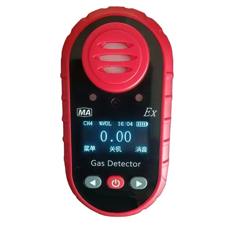 B50B-Portable Methane Gas Detector With Sensor Technology Compact And Alcohol Resistan For Personal Safety Monitoring