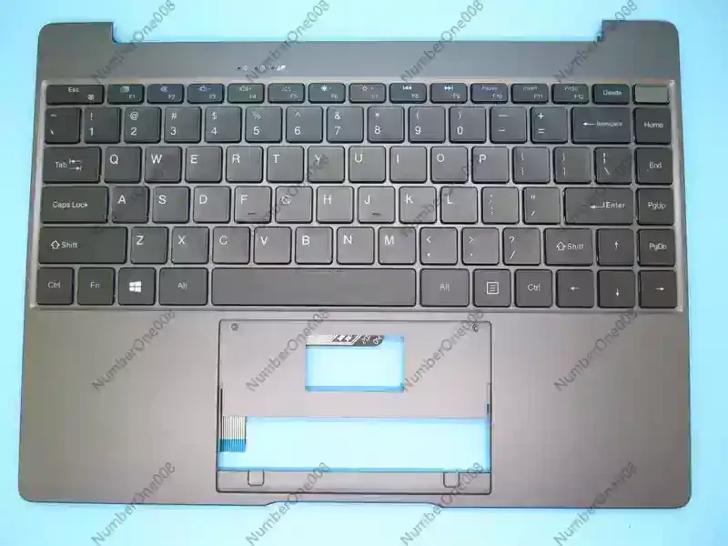 Подставка для ноутбука Chuwi CoreBook X CWI529 i5-8259U i5-1235U, MB30019002 XK-HS320, серая верхняя крышка с подсветкой и американской клавиатурой
