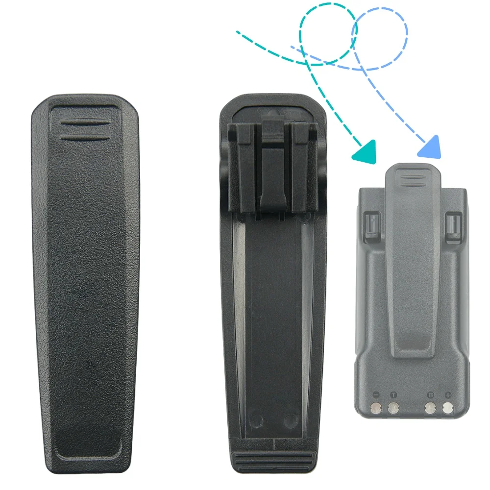 Walkie Talkie Belt Clip for ICOM BP-279 BP-280 BP-280LI Battery For ICOM F1000,F1000S,IC-F1000T,F2000,F1000D,F2000D,F2000T Radio