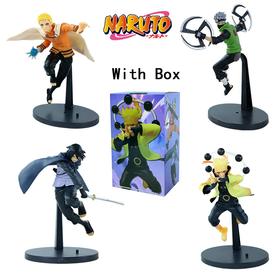 Neue Naruto Anime Figur Shippuden Modell Uchiha Itachi Sasuke Pain Kakashi Actionfigur Puppen Dekorationen PVC Spielzeug Geschenk