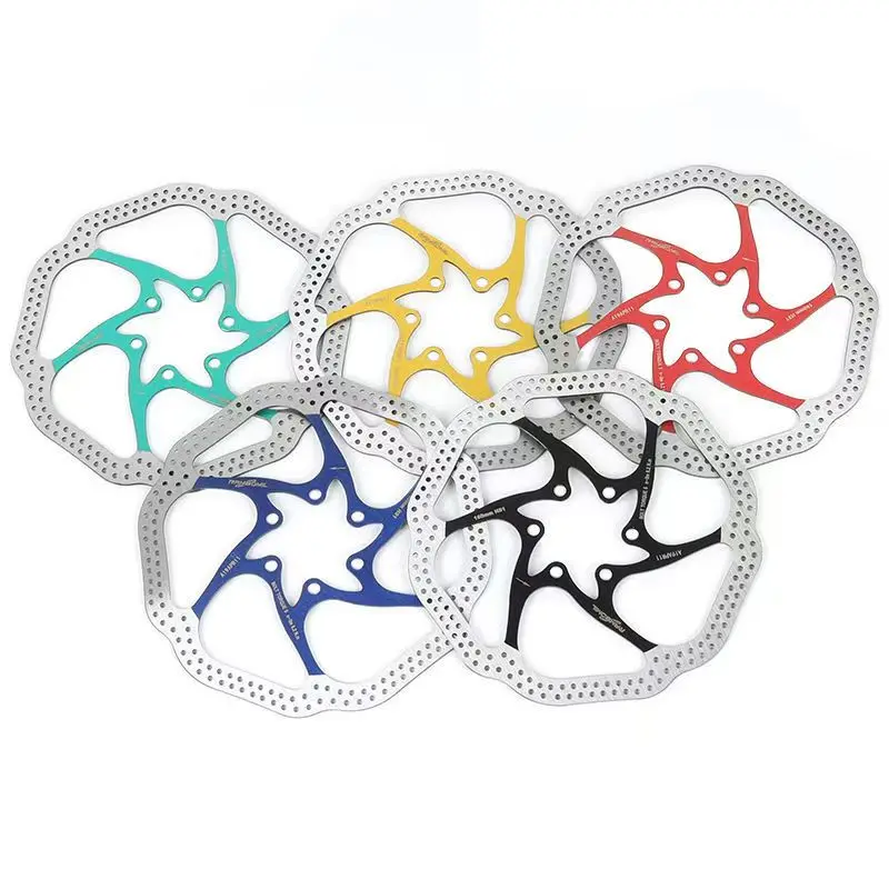 Mountain Bike Disc Brakes 160/180mm Stainless Steel HS1 Oil Hydraulic Road Bicycle Six-Nail Rotor MTB Brake Discs
