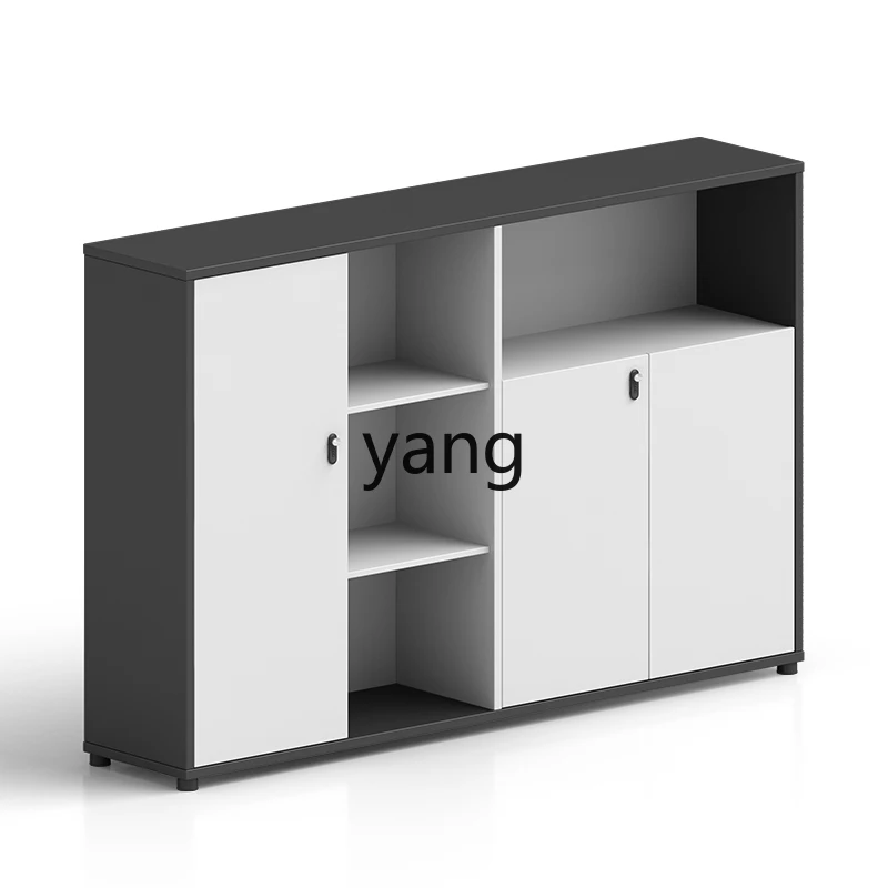 

LZR office cabinet wooden data cabinet combination lock