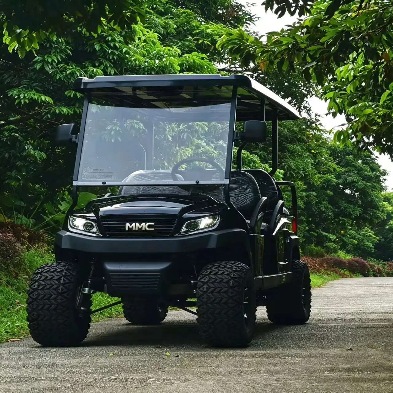 2026 Custom Label 2/4/6 Seater 48V/72V 4000W/5000W/7000W 4 Wheel Golf  Motor Sightseeing Resort Hotel Outdoor Golf Cart