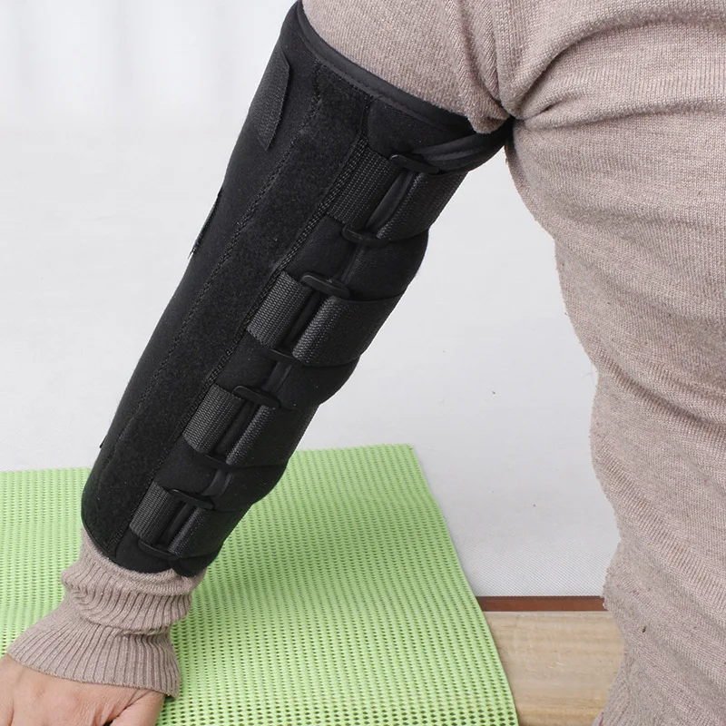 Adjustable Elbow Joint Recovery Arm Splint Elbow Arm Forearm Support Orthosis With Pad Can Fix Joint Protection Motion Tool