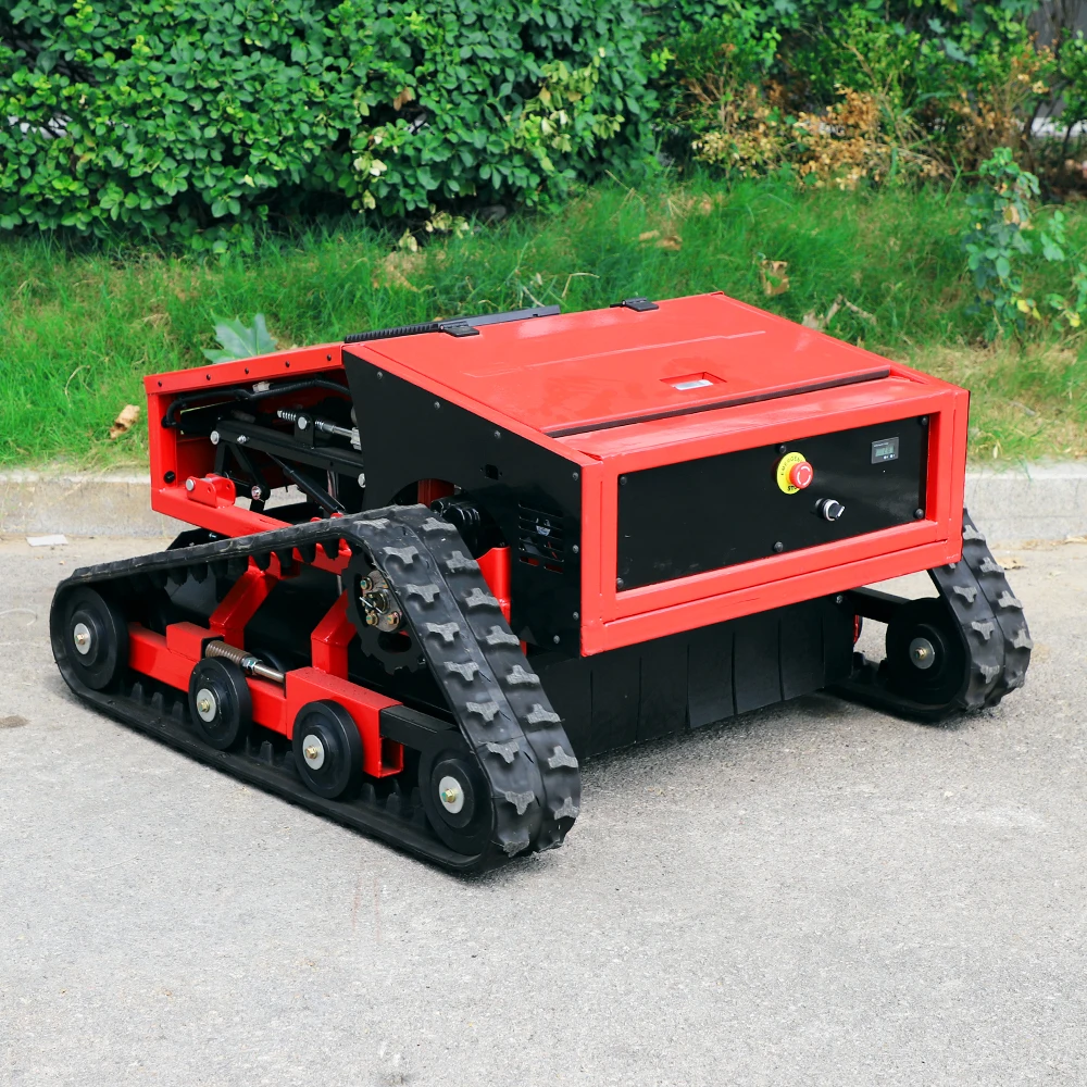 カスタマイズされた特別価格のリモコン芝刈り機、ゼロターンクローラー芝刈り機、高品質、低価格、送料無料