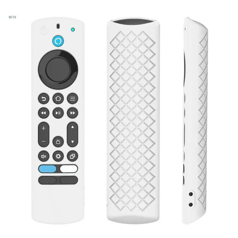 Silicone Protective Cover for Fire 4K 2nd 2023 Voice Remote Sleeve Dropship