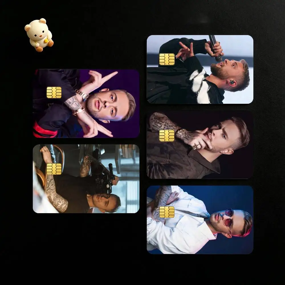 

Head Hip-Hop E-Egor Kreed Credit Card HD Stickers Game Card Decal Small Chip Waterproof Sticker Gift