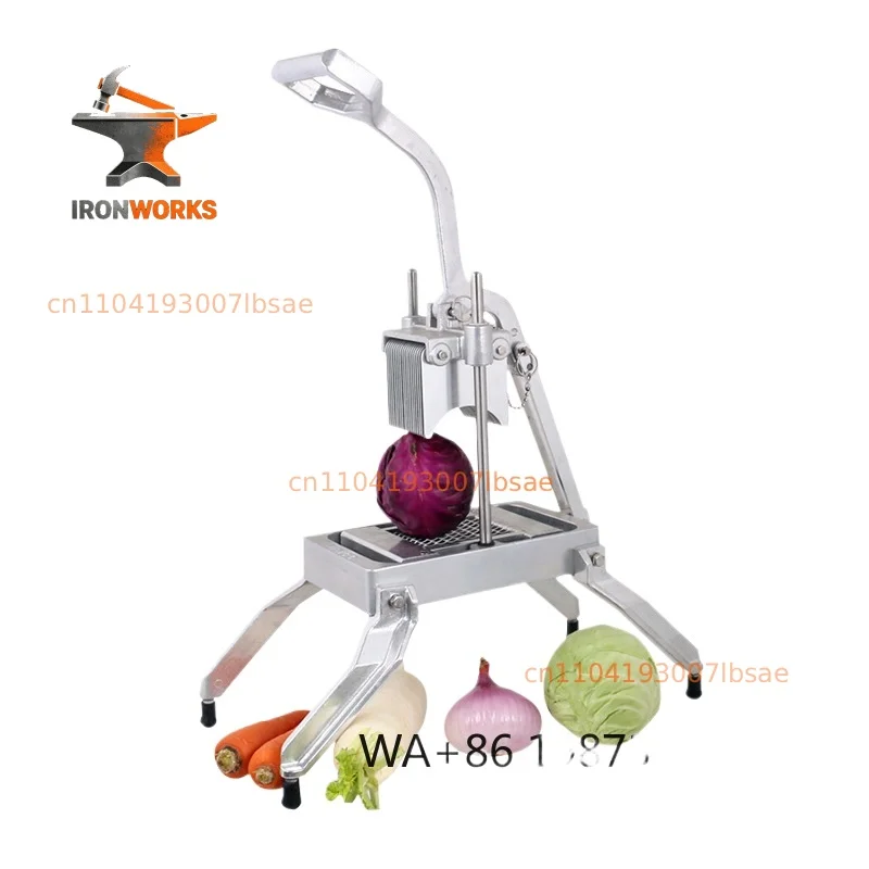 Commercial multi-functional spiralizer, kitchen tool for onion, vegetable and fruit dicing