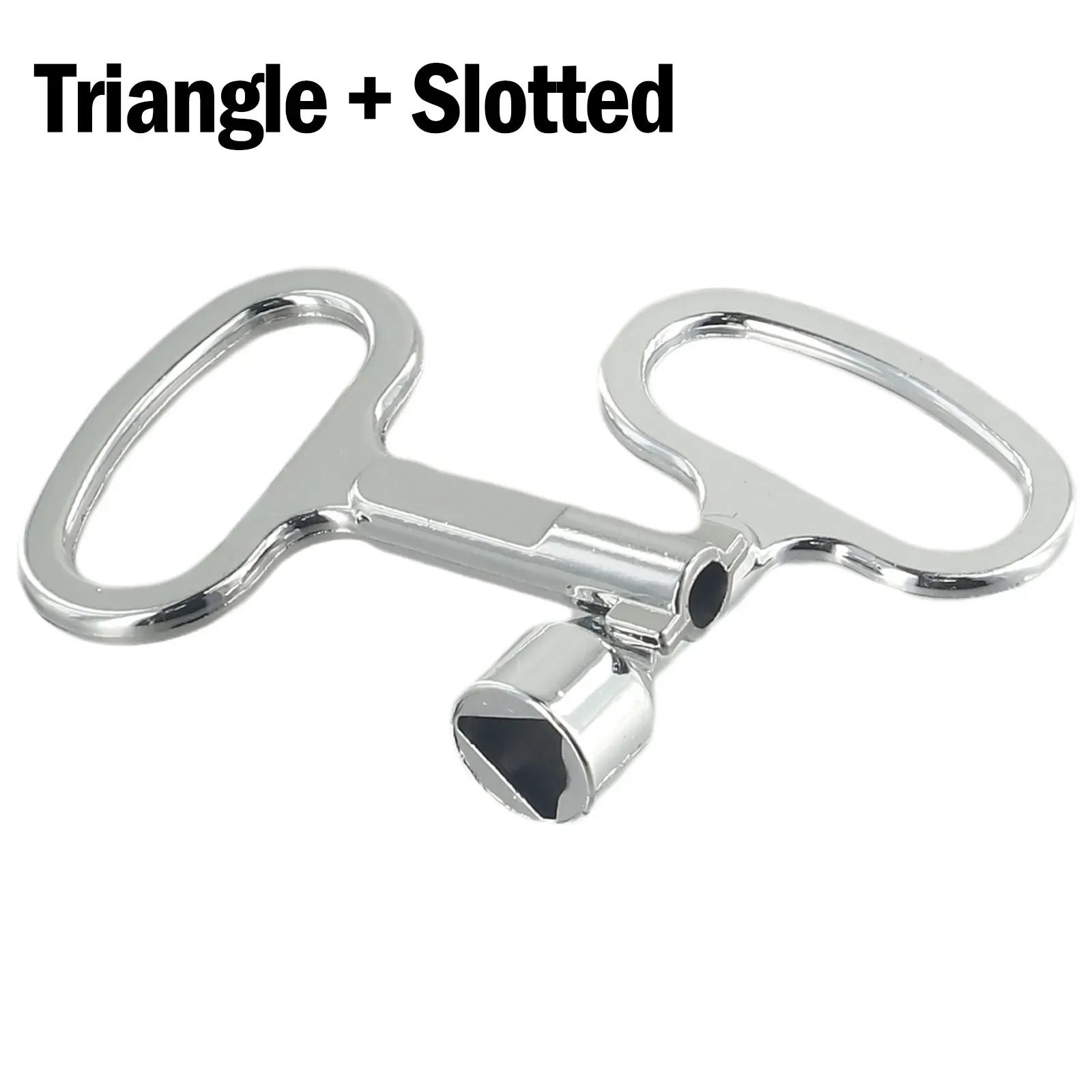 Universal Triangular Slotted Key Elevator Door Lock Valve Key Wrench Triangle Key Electrical Box For Drawer Switch Cabinet